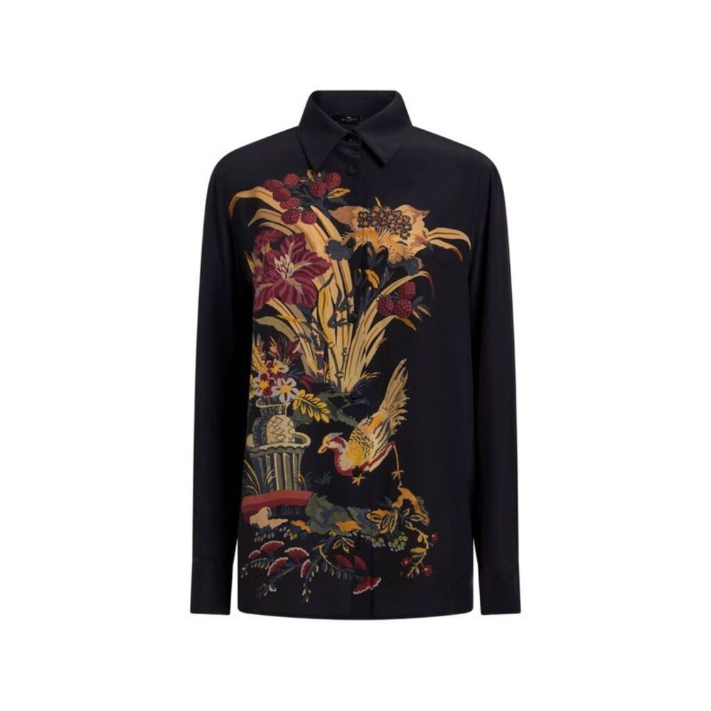 Etro Women Printed Silk Shirt